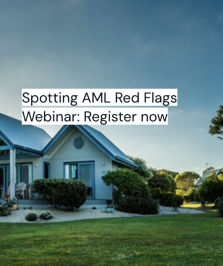 Spotting AML Red Flags Webinar Spotting AML Red Flags Webinar