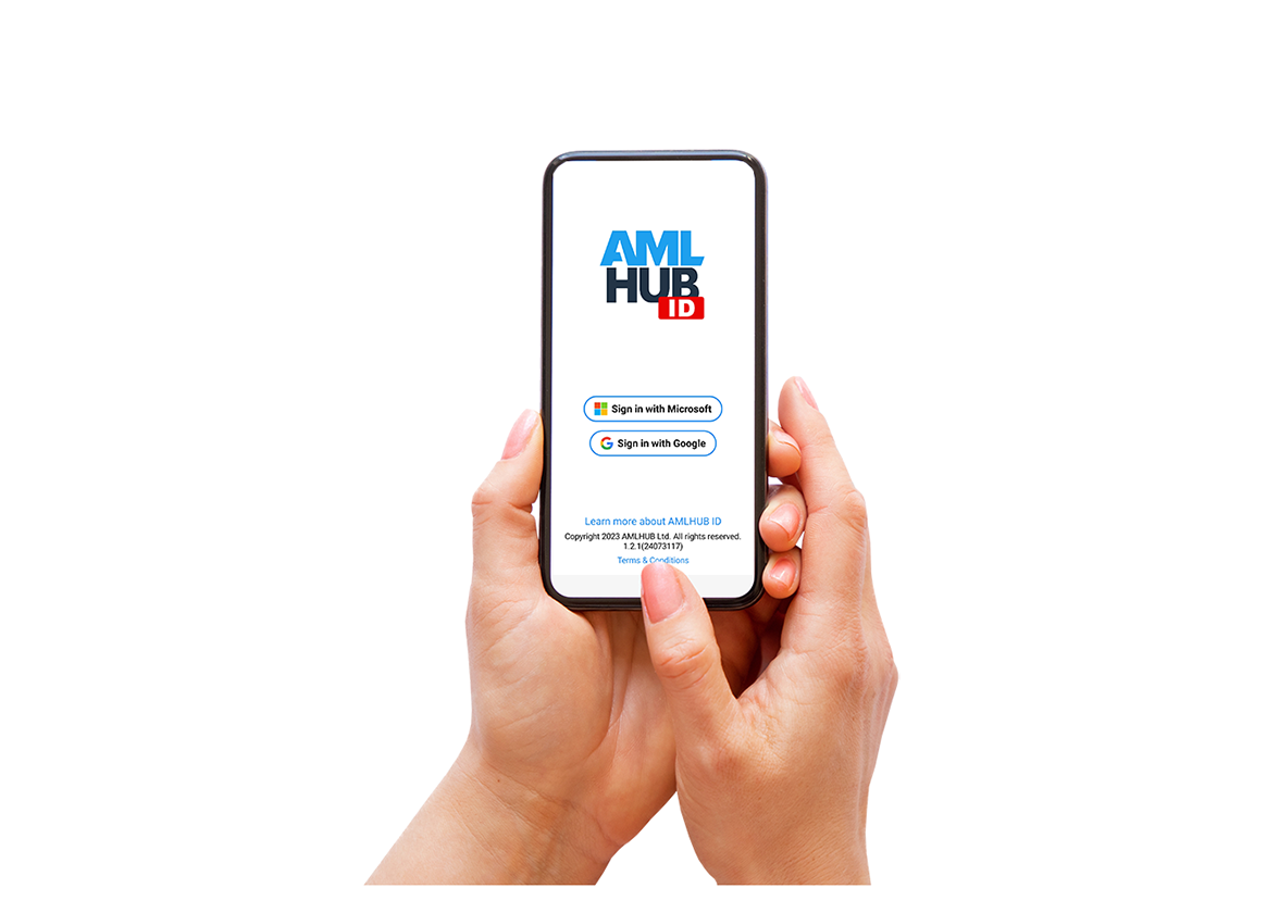 AMLHUB mobile app