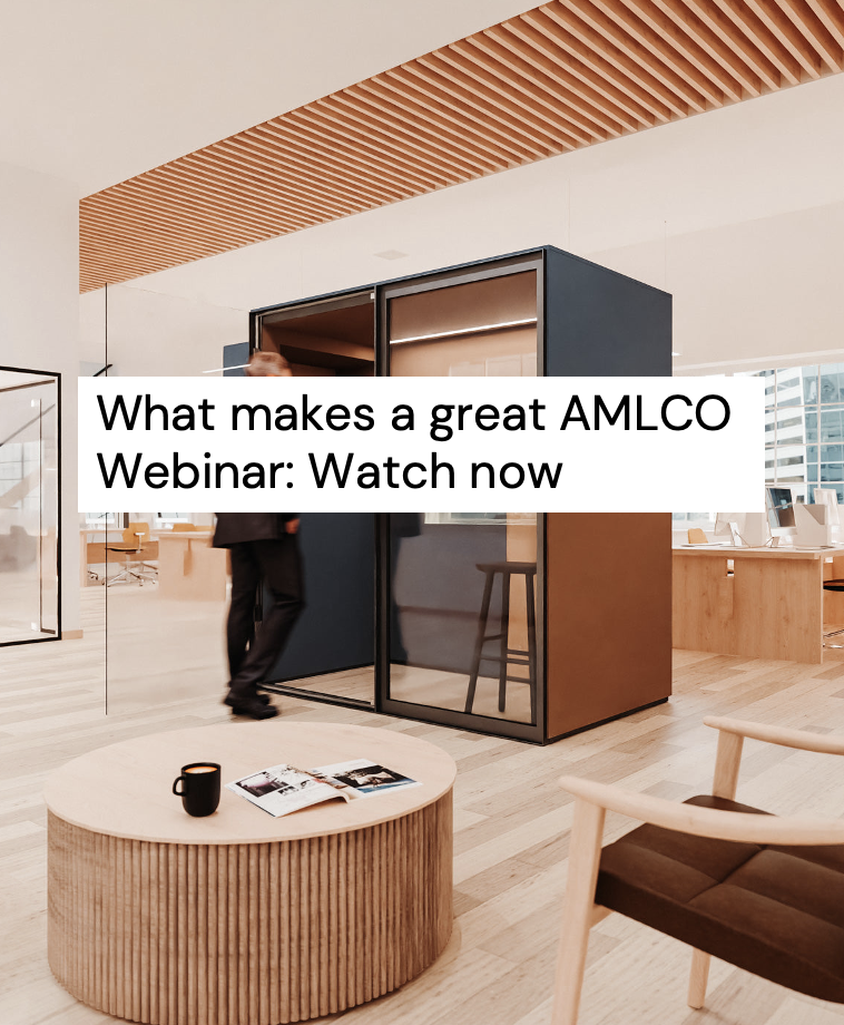 What makes a great AMLCO webinar AMLHUB What makes a great AMLCO webinar AMLHUB