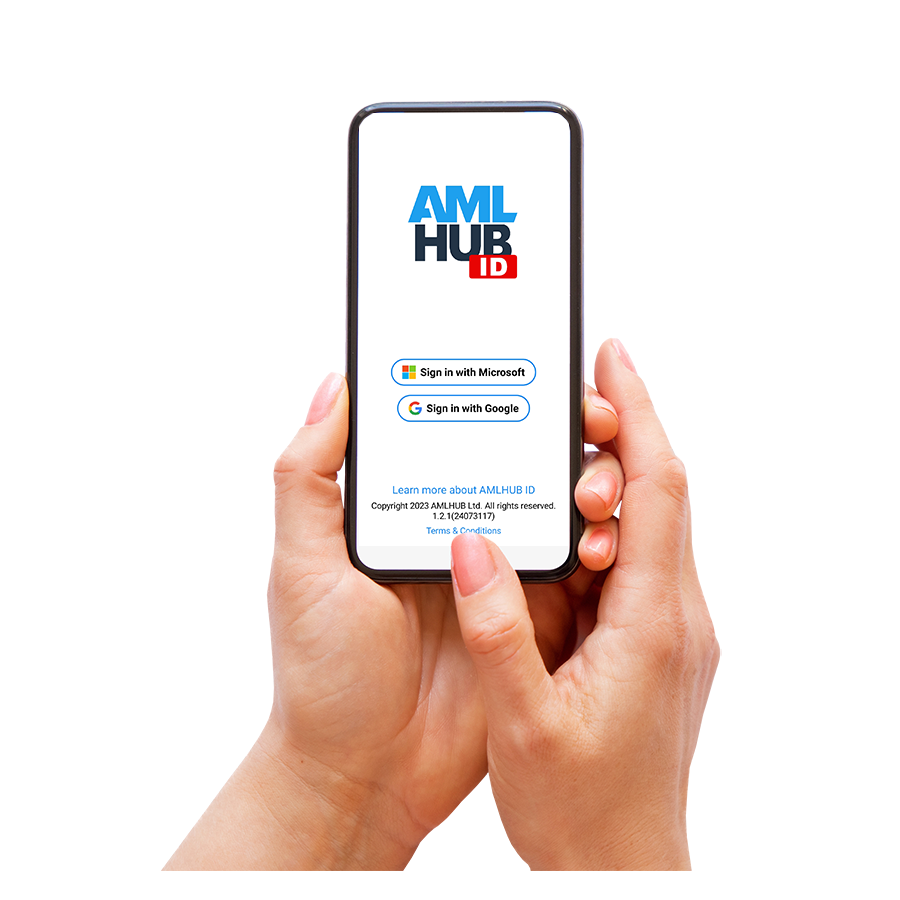 AMLHUB ID App for client onboarding